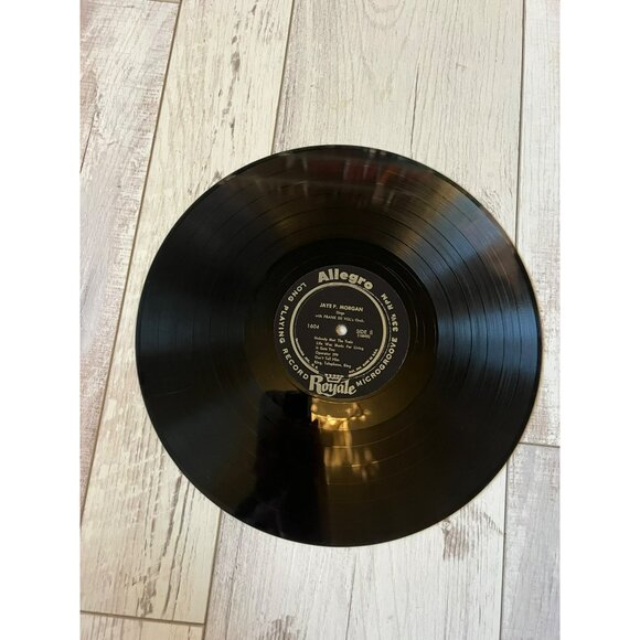 Jaye P. Morgan Sings Vinyl Record 12" 33-1/3 RPM Allegro Royale 1604 Vintage - Picture 5 of 7